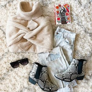 H&M COWL NECK SWEATER